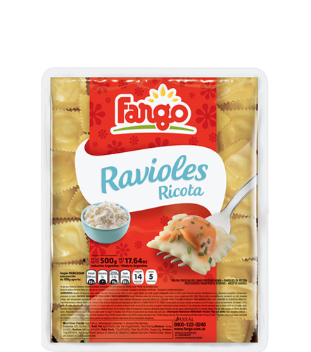 Ravioles Ricota