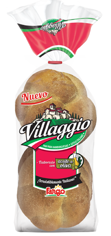 Pan Villaggio Hamburguesa Oliva